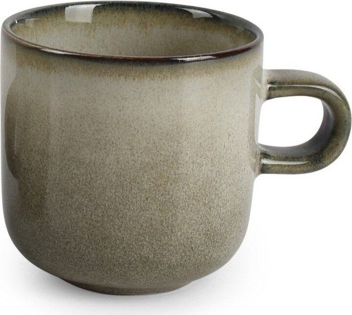 Zelený kameninový šálek 240 ml Meridian – Salt&Pepper