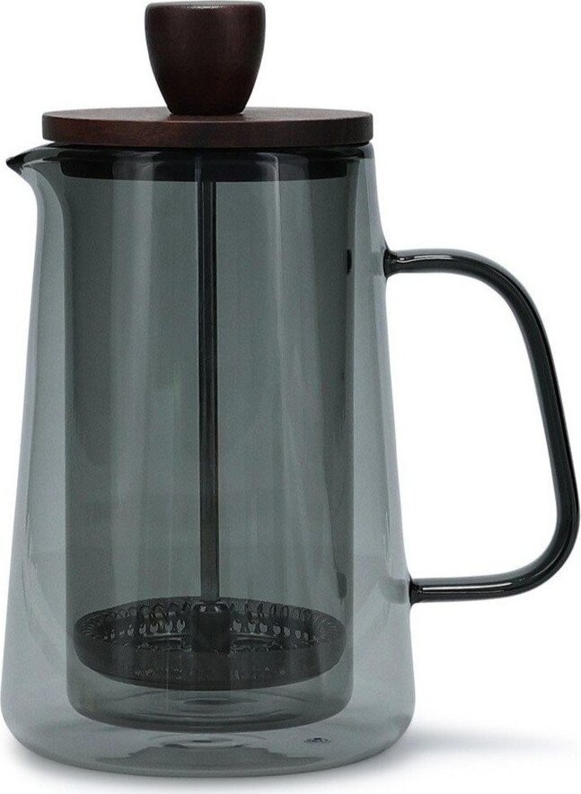 Šedá skleněná moka konvička 350 ml Luma – S|P Collection