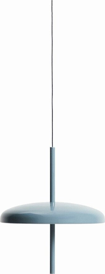 Modré LED stmívatelné závěsné svítidlo s kovovým stínidlem ø 16 cm Porte – Kave Home