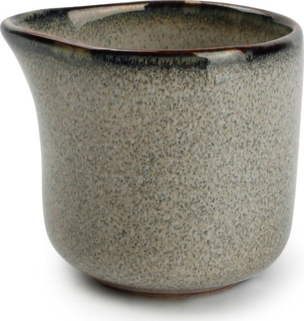 Šedá kameninová konvička na mléko 85 ml Meridian – Salt&Pepper