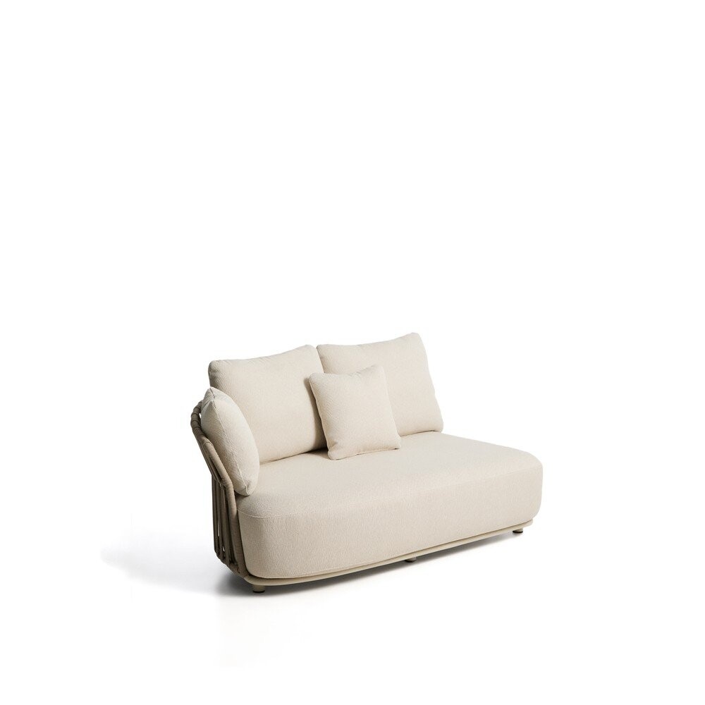 Béžová/taupe zahradní modulární pohovka 170 cm Osani – Kave Home