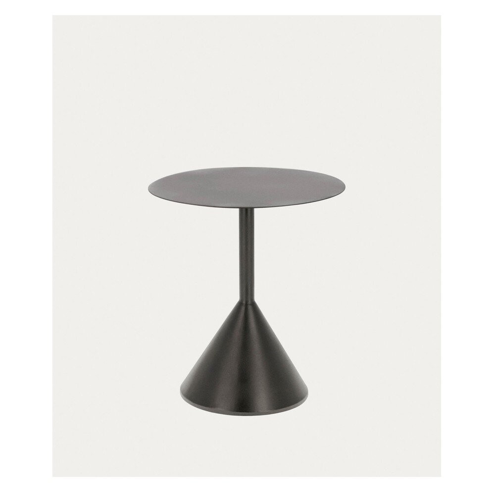 Kovový kulatý odkládací stolek ø 48 cm Yinan – Kave Home