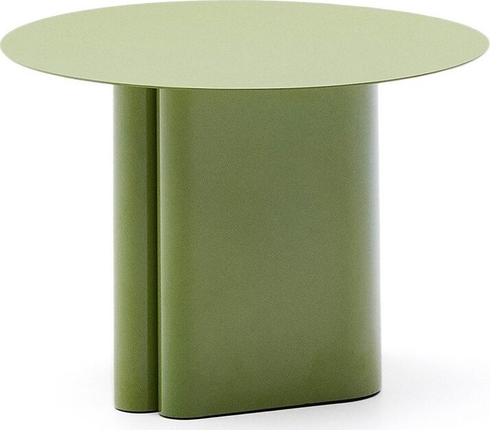 Kovový kulatý odkládací stolek ø 55 cm Arvin – Kave Home