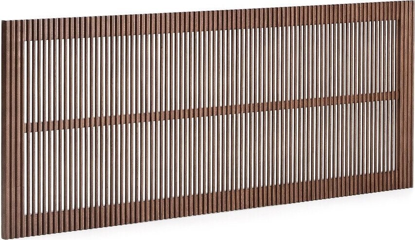 Čelo postele z jasanového dřeva v tmavě přírodní barvě 175x70 cm Beyla – Kave Home