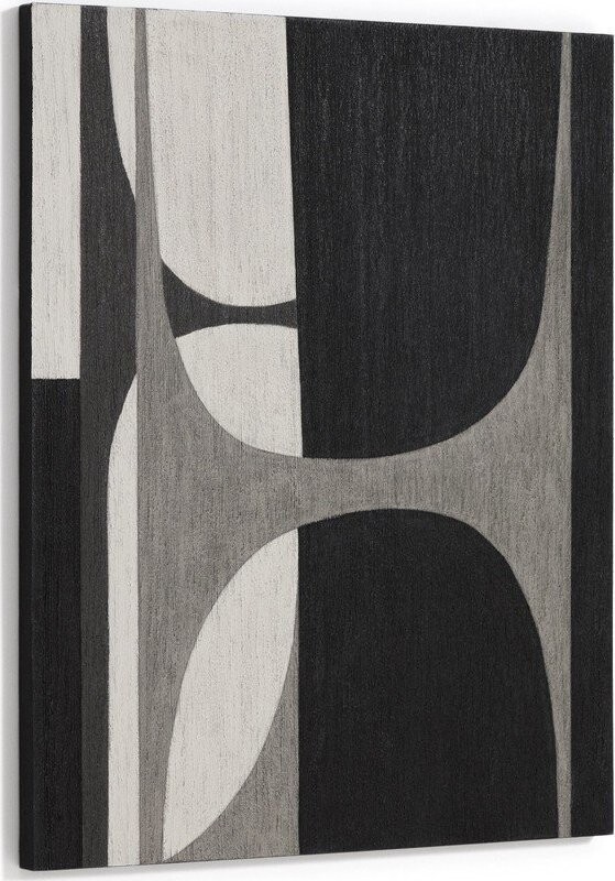 Ručně malovaný obraz na plátně 80x100 cm Onure – Kave Home