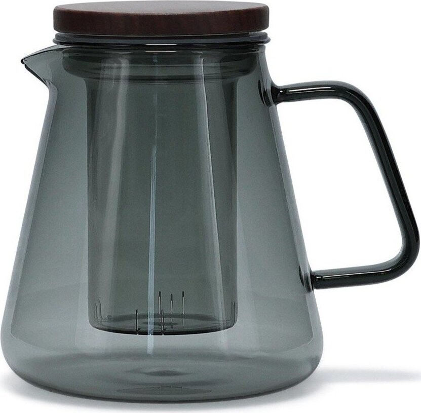 Šedá skleněná konvice na čaj se sítkem 930 ml Luma – S|P Collection