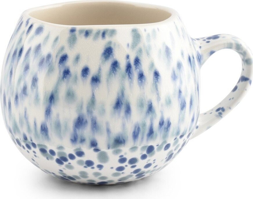 Modrý kameninový hrnek 460 ml Muggies – Salt&Pepper
