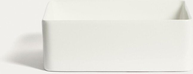 Bílé keramické umyvadlo 36,5x36,5 cm Ovara – Kave Home