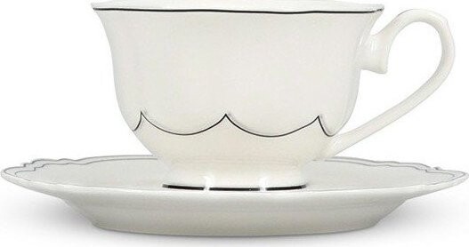 Bílé šálky v sadě 2 ks z kostního porcelánu 190 ml Odette – S|P Collection
