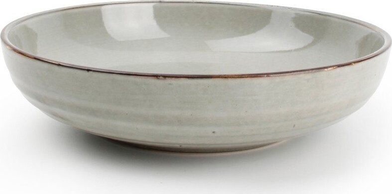 Zelený hluboký talíř z kameniny ø 22 cm Artisan – Salt&Pepper