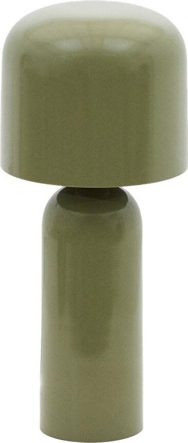 Zelená kovová stolní lampa (výška 38 cm) Monze – Kave Home