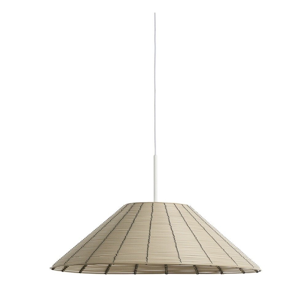 Béžové stínidlo z umělého ratanu ø 50 cm Saranella – Kave Home