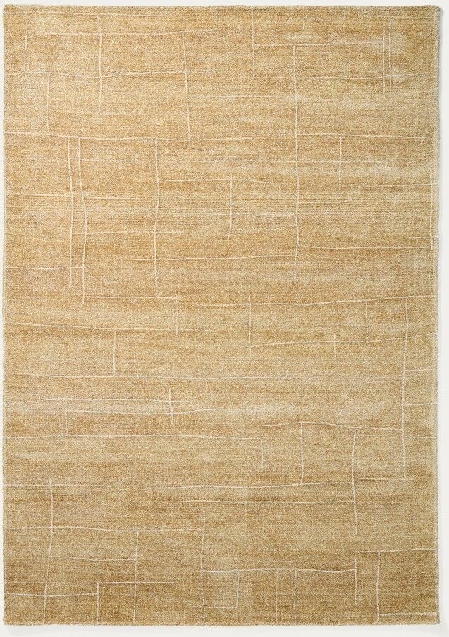 Ručně tkaný koberec v hořčicové barvě 160x230 cm Eloda – Kave Home