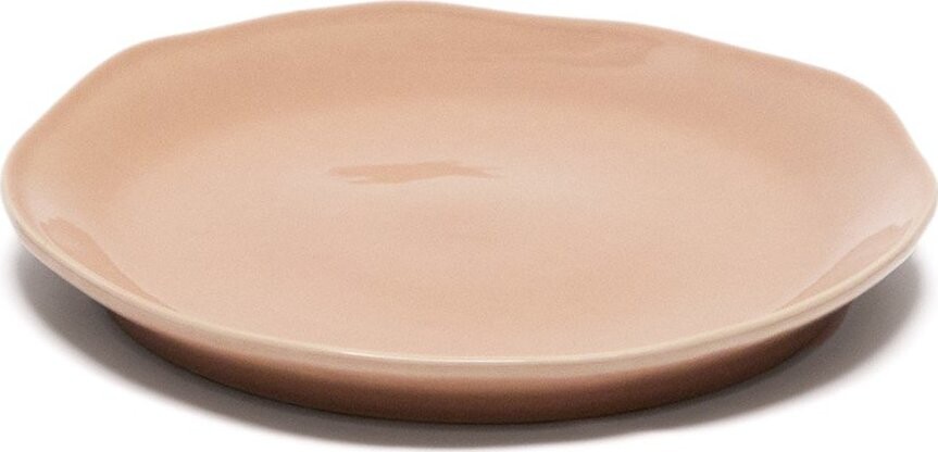 Světle růžový keramický talíř ø 27 cm Tiraya – Kave Home