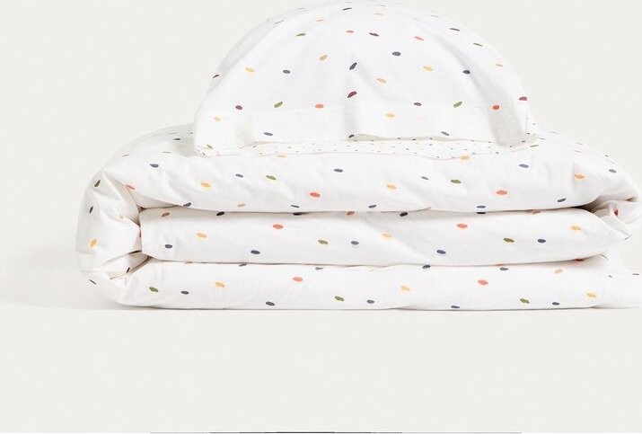 Bílé povlečení na jednolůžko/prodloužené 150x220 cm Epifania – Kave Home