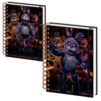 Five Nights At Freddy's 3D kroužkový blok A5 (Jump