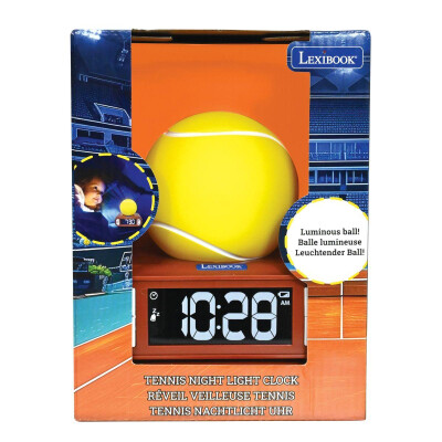 Lexibook budík tenis se svítícím míčem