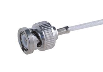 Huber+Suhner 11_Bnc-75-4-4/133_Ne Rf Coax Conn, Bnc Plug, 75 Ohm, Cable