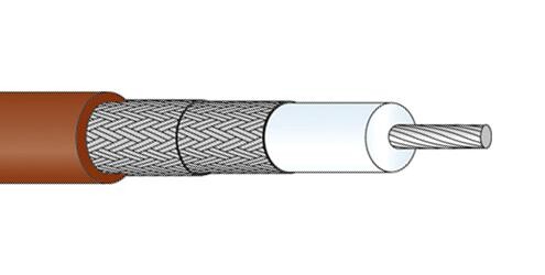 Huber+Suhner K_02252_D Coax Cable Wire, 3Mm, 50 Ohm, 25M