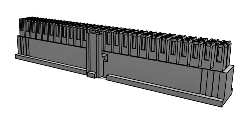 Samtec, Inc. Ipd1-25-D-K Conn Housing, Rcpt, 50Pos, 2.54Mm