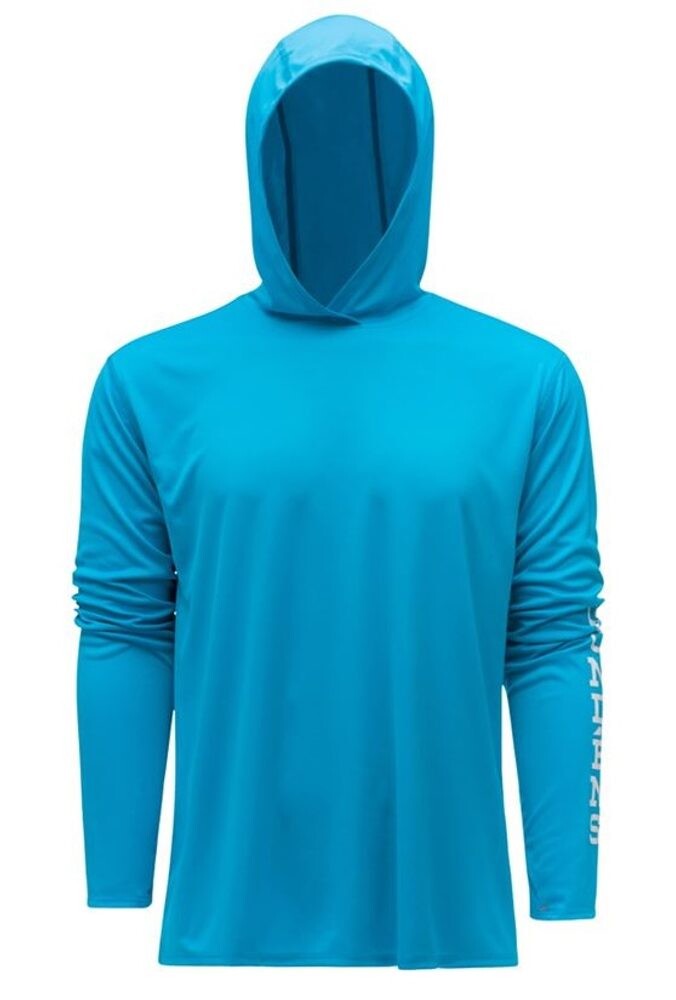 Grundéns UV Triko Tough Sun Hoodie Azure - L