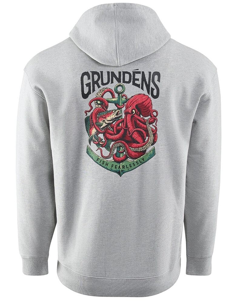 Grundéns Mikina Displacement DWR Hoodie Octo-Trout Athletic Heather - L