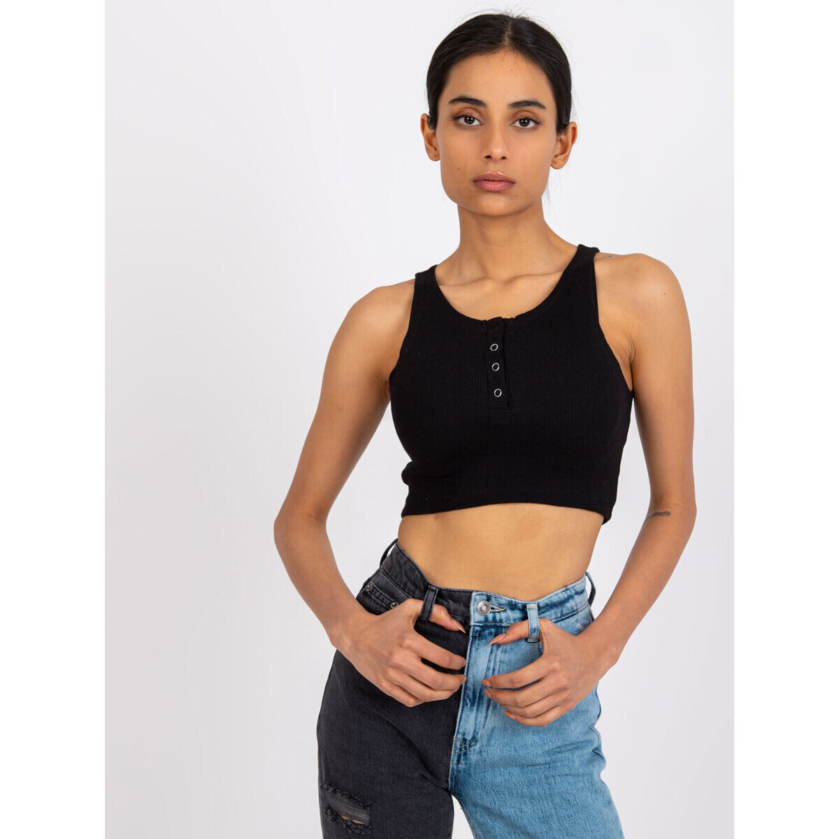 Rue Paris  Dámský top Lottie černá  Černá