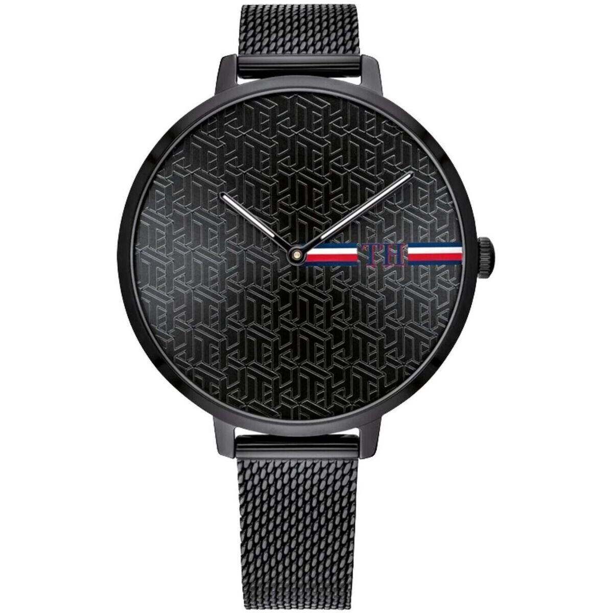 Tommy Hilfiger  Dámské analogové hodinky Rashun černá  Černá