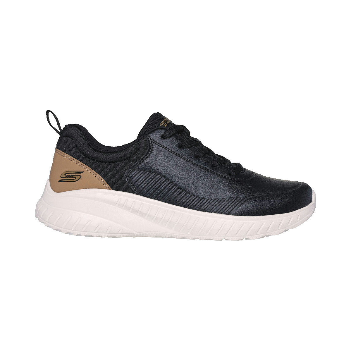 Skechers  Bobs Sport Squad Chaos Heeling Alive  Černá