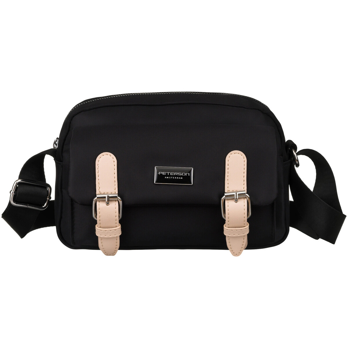 Peterson  Dámská crossbody kabelka Makang černá  Černá