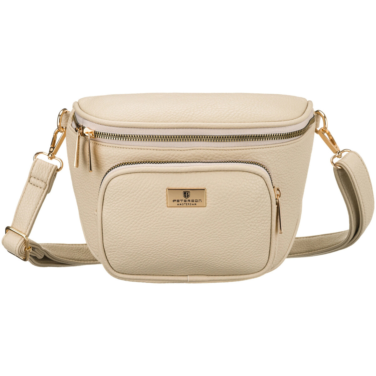 Peterson  Dámská crossbody kabelka Snuth béžová  Béžová