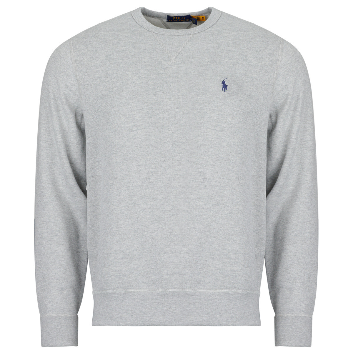 Polo Ralph Lauren  SWEAT COL ROND MOLTONE EN COTON  Šedá