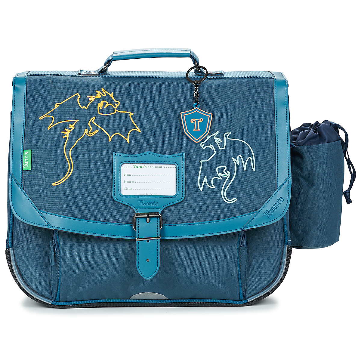 Tann's  MERLIN CARTABLE 38CM POCHE GOURDE  Modrá