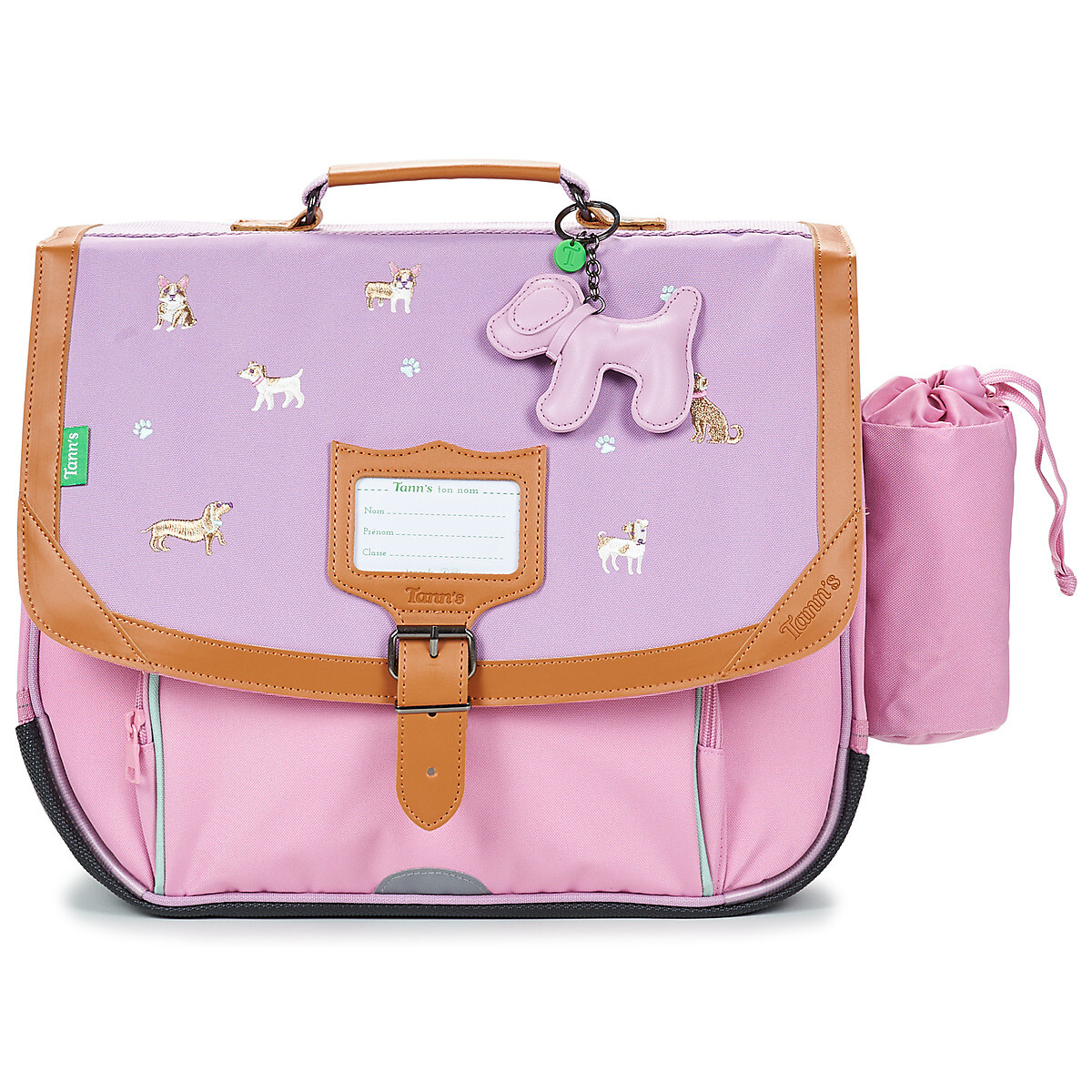 Tann's  MILA CARTABLE 38 CM POCHE GOURDE  Růžová