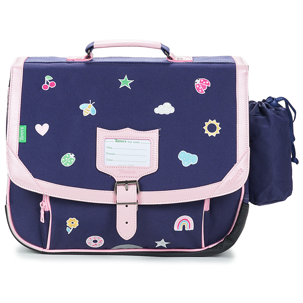 Tann's  JOY CARTABLE 38 CM POCHE GOURDE  Tmavě modrá