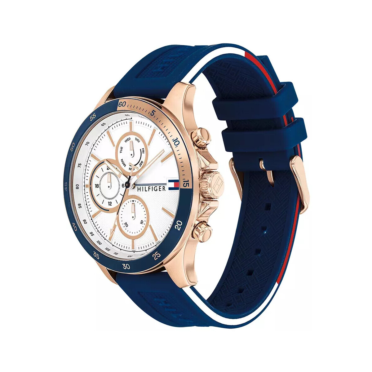 Tommy Hilfiger  Pánské analogové hodinky Dinales tmavě modrá  Tmavě modrá