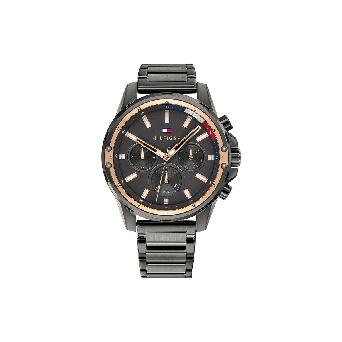 Tommy Hilfiger  Pánské analogové hodinky Mason černá  Černá