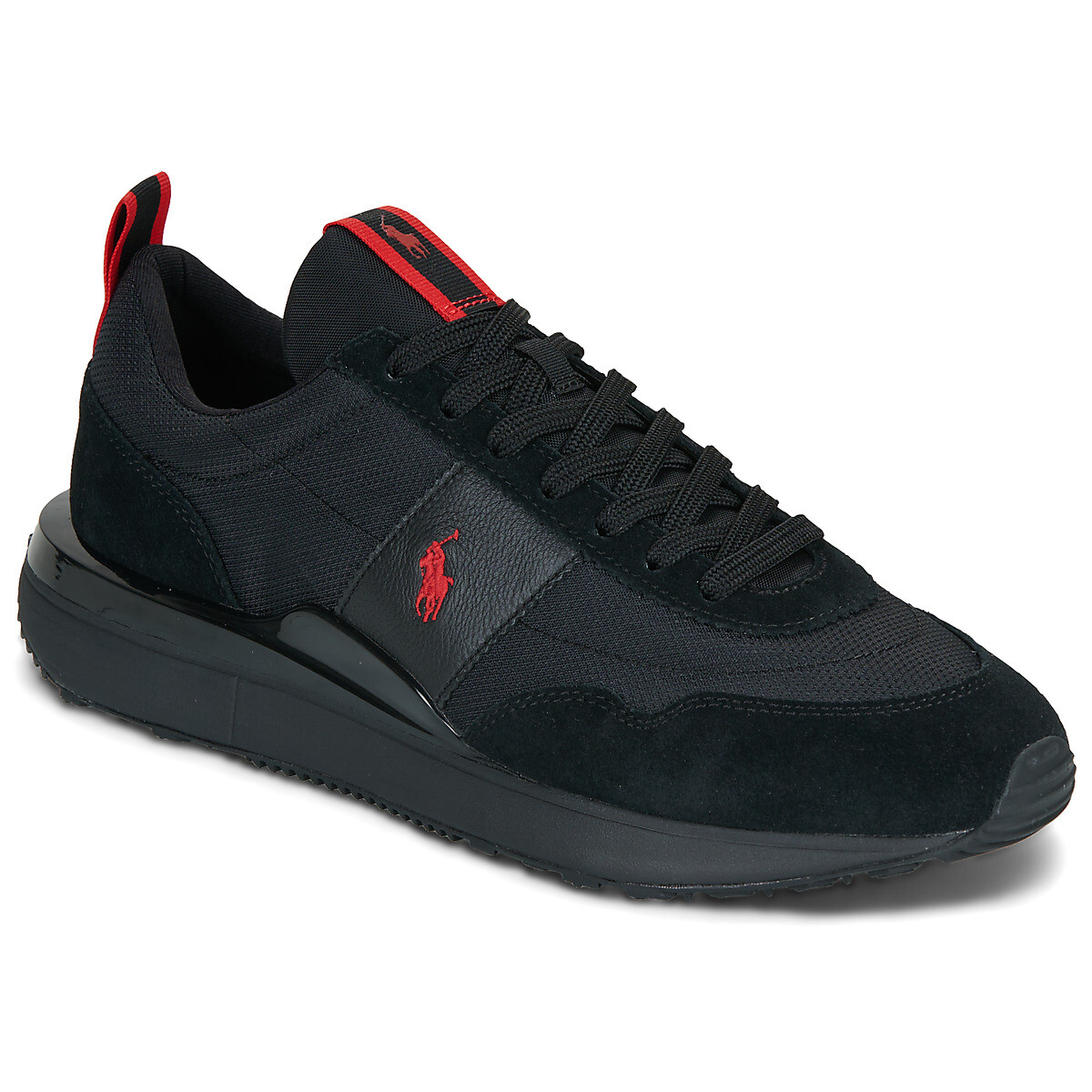 Polo Ralph Lauren  TRAIN 89 RIB-SNEAKERS-LOW TOP LACE  Černá