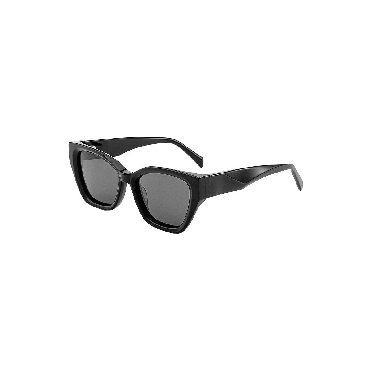Veyrey  cat-eye acetátové polarizační sluneční brýle Antitot  Černá