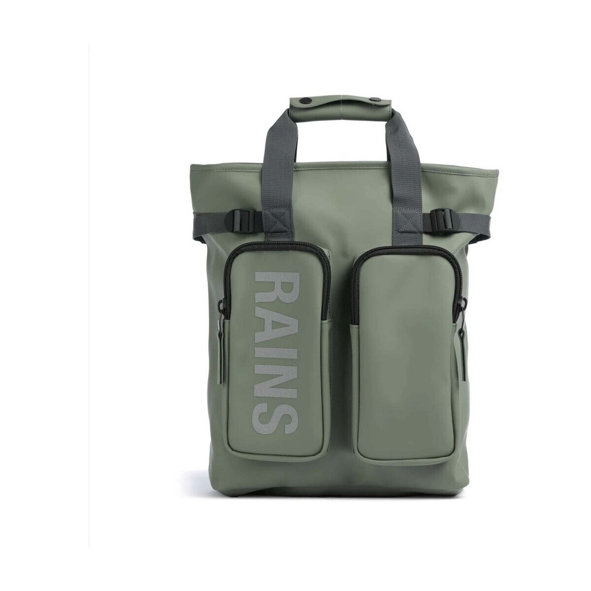 Rains  Tote Backpack W3  Zelená