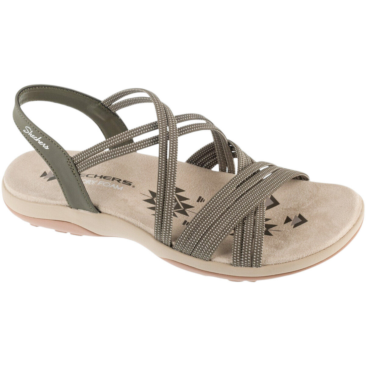 Skechers  Reggae Slim - Turn It Up  Zelená
