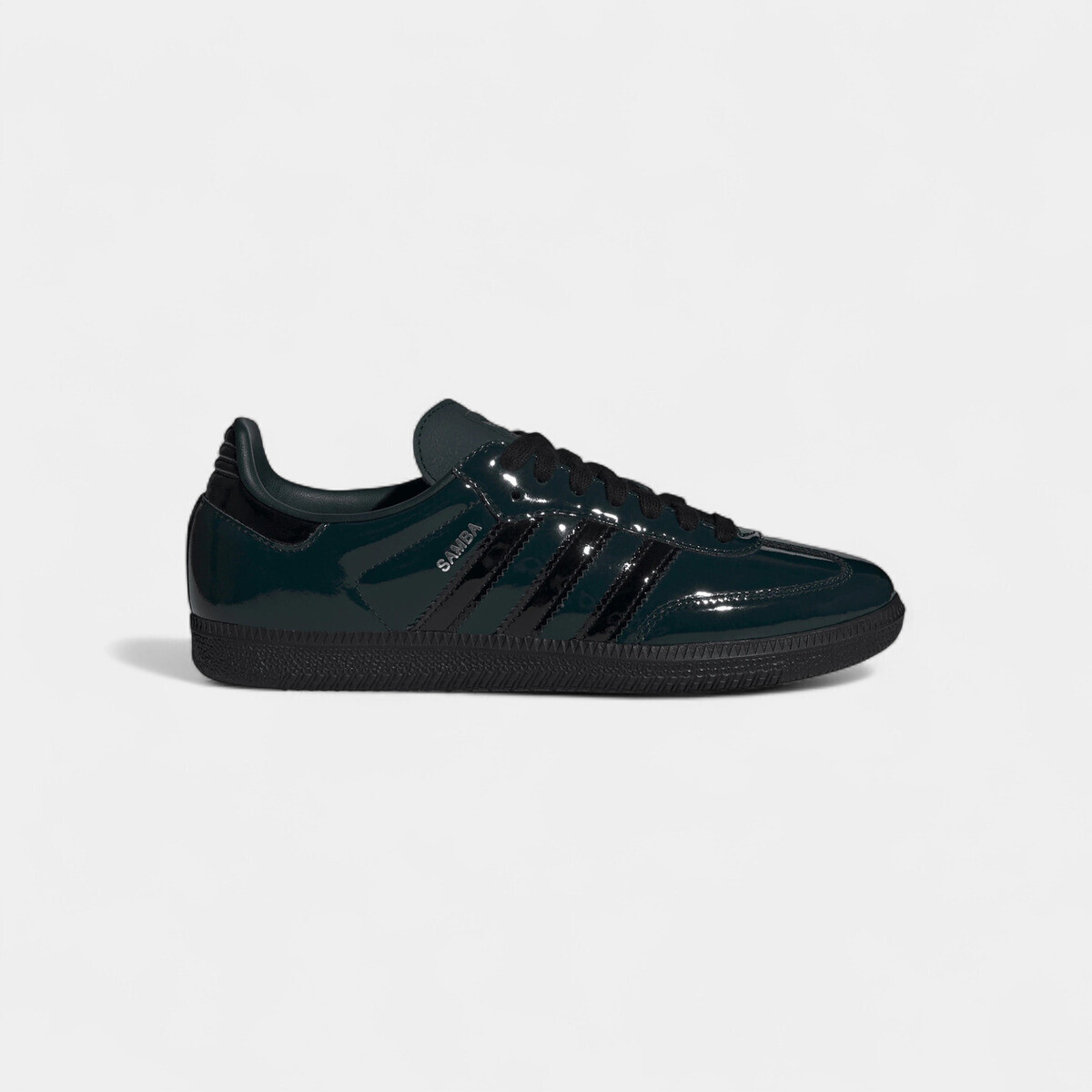adidas  Samba OG Aurora Ivy Black Patent (Women's)  Černá