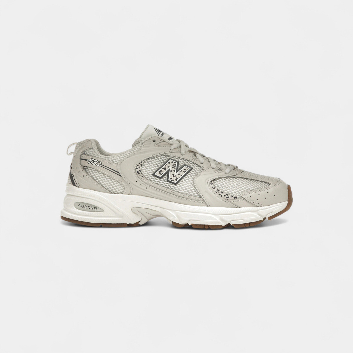 New Balance  530 Moonbeam Cow Print  Bílá