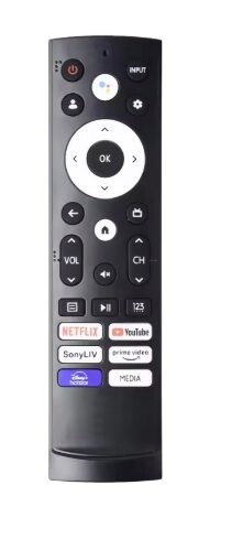 Eclipsera Náhradní dálkový ovladač ERF3T90H pro Hisense Smart TV