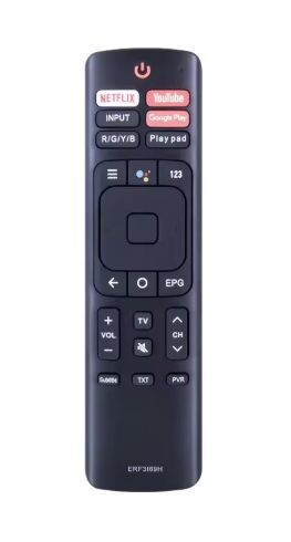 Eclipsera Náhradní dálkový ovladač ERF3I69H pro Hisense Smart TV s hlasovým ovládáním