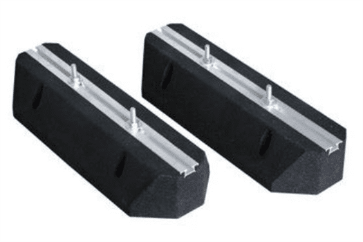 Podstavec antivibrační pod klimatizaci SAPRO 400 400mm/100mm/180mm, M10, sada 2ks