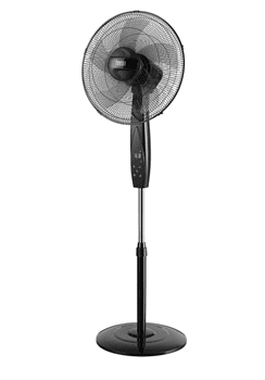Stojanový Ventilátor TEESA TSA8065, dálkové ovládání, černá