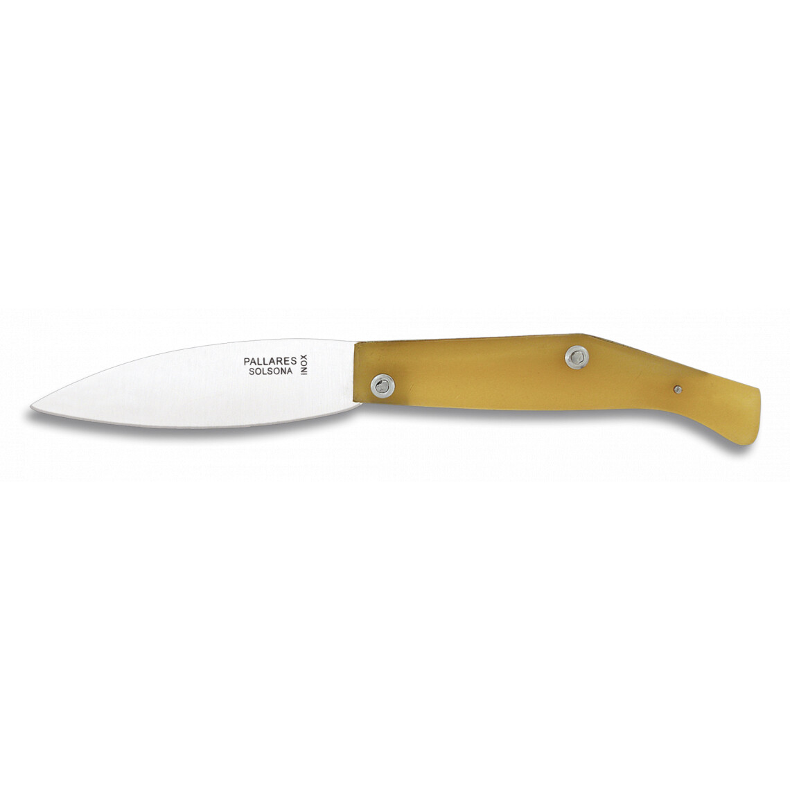 Nůž zavírací Pallarés Nº1 Stainless Penknife - žlutý