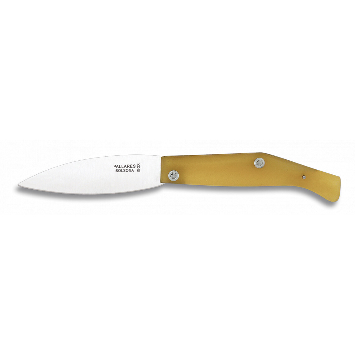 Nůž zavírací Pallarés Nº0 Stainless Penknife - žlutý