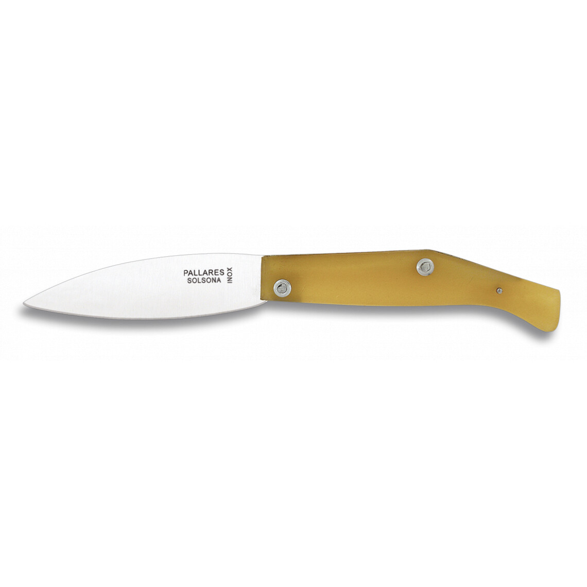 Nůž zavírací Pallarés Nº00 Stainless Penknife - žlutý